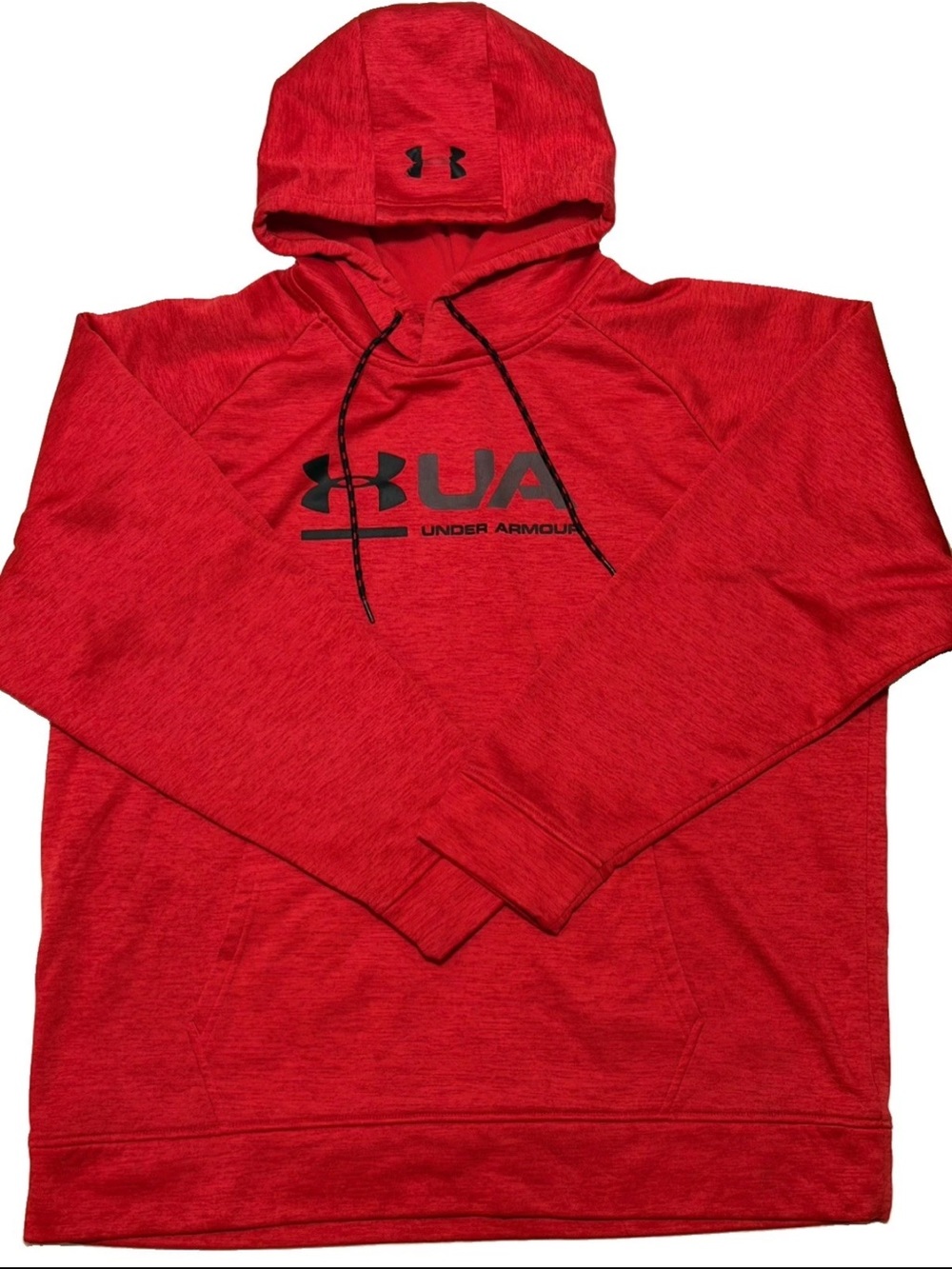 Under Armour Hoodie Cold Gear Men’s Red Logo XL